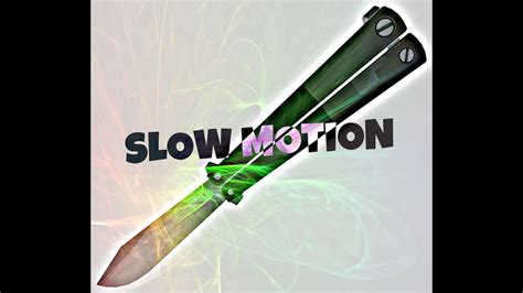 Slow Motion Spy Balisong Butterfly Knife Trick 1080p Youtube