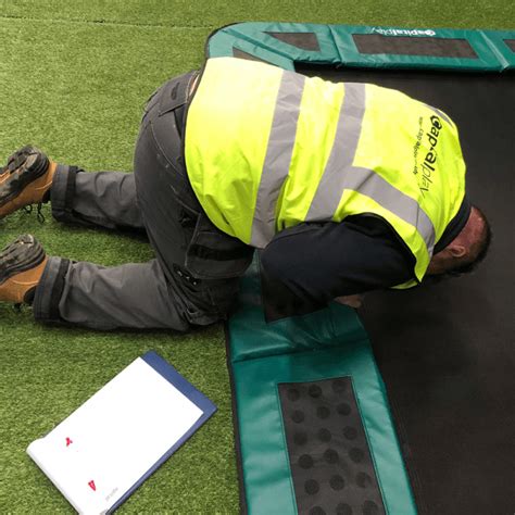 Schools And Commercial Trampoline Safety Check Playgrade Trampolines