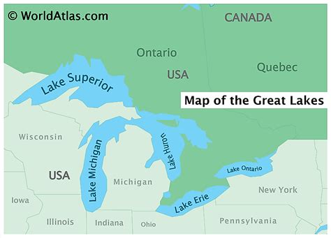 The Great Lakes Worldatlas