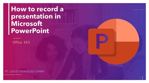 How To Record A Presentation In Microsoft Powerpoint Youtube