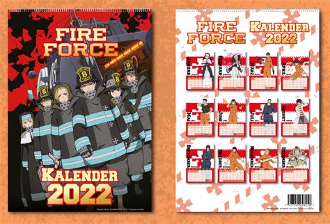 Fire Force Calendar