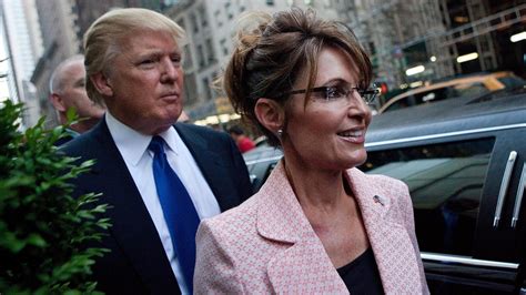 Donald Trump Id Love Sarah Palin To Serve In Admin