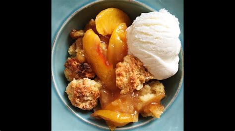 Peach Cobbler ~ Picked From Our Edible Landscaping Youtube