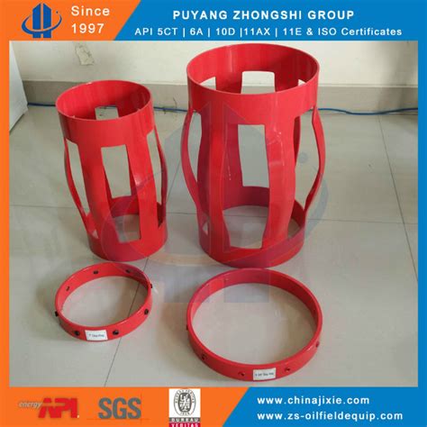 Oilfield Equipment One Piece Spring Centralizer With Stop Collar