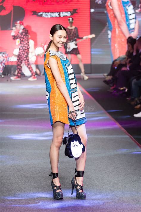 Taipei In Style Fashion Show Models On Runway Editorial Photo Image