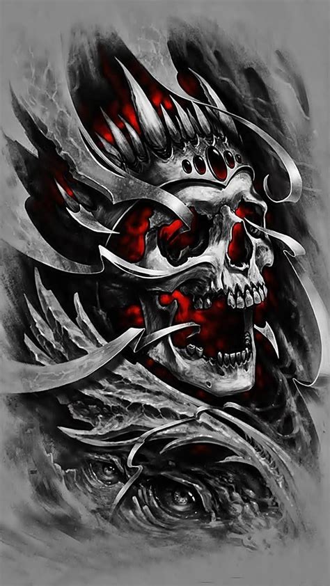 Pin De Julio Cesar Em Skulls Em 2020 Arte Com Caveira Tatuagem De