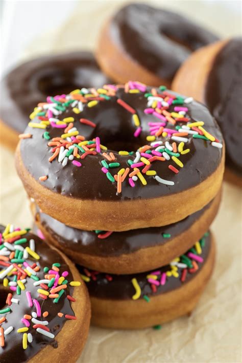 Chocolate Frosted Donuts Recipe Chisel And Fork