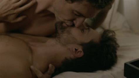 Auscaps Emilio Edwards And Francisco Celhay Nude In In The Grayscale