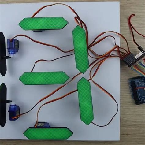 3d Printed 7 Segment Display Design