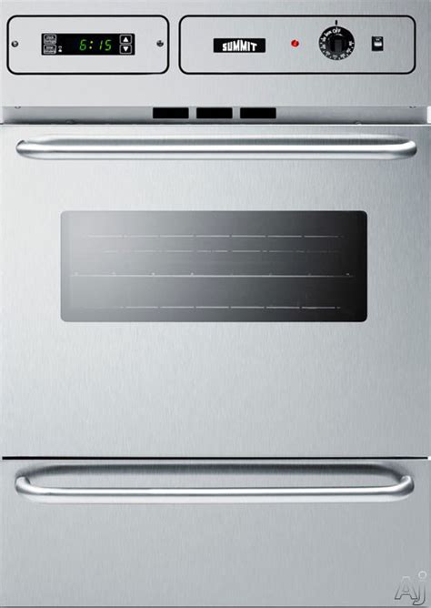 Ge 24 Electric Single Standard Clean Wall Oven Jrs06 Silver