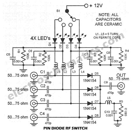 Rf Switch With Pin Diode