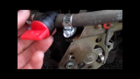 How To Install An Inline Fuel Shut Off Valve Youtube