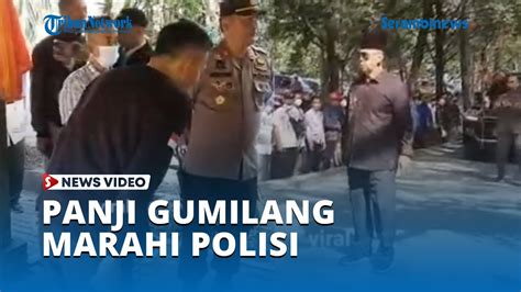 Polisi Berpakaian Preman Dimarahi Panji Gumilang YouTube