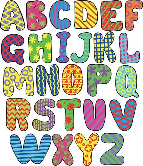 Alfabeto Divertido Para Imprimir Coloring City
