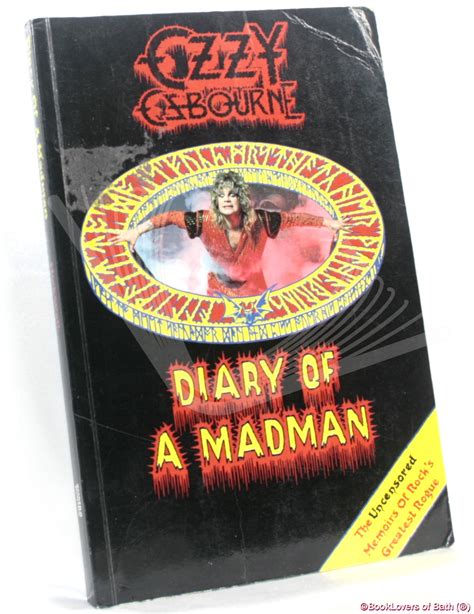 Ozzy Osbourne Diary Of A Madman By Mick Wall Paperback No Dust