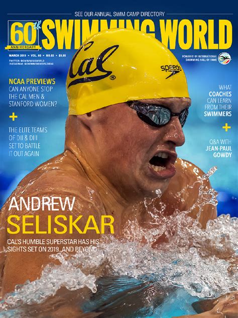 Swimming World Magazine March 2019 Issue Pdf Only Swimming World