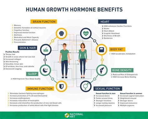 Human Growth Hormone Benefits Infographics 2018 Growth