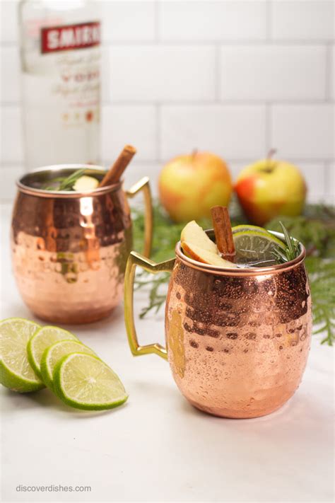 Apple Cider Moscow Mule 4 Ingredients Discover Dishes
