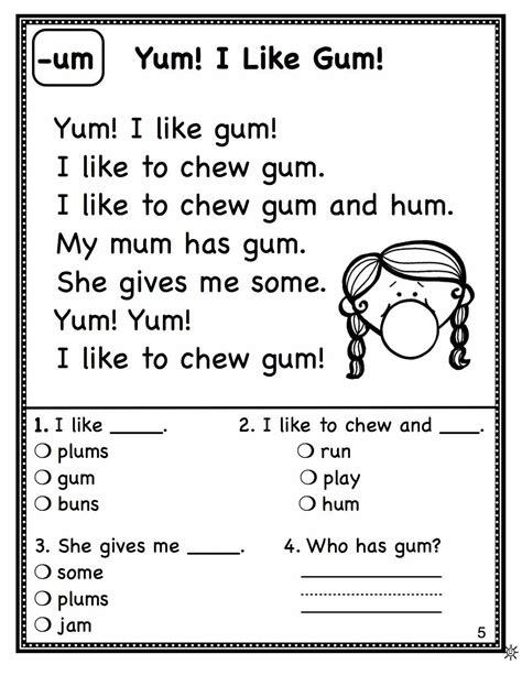 Activities For First Graders Printables