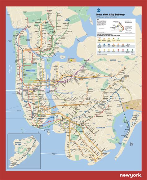 Official Nyc Subway Map Pdf Gretal Gilbertine