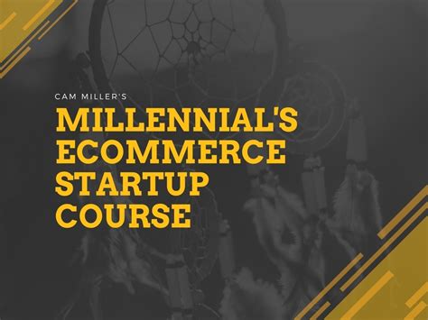 Millennials E Commerce Startup Guide