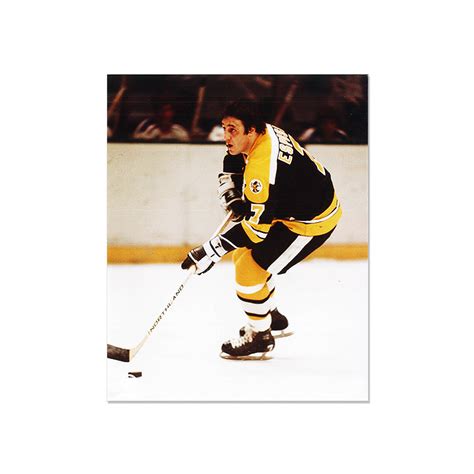 Phil Esposito Boston Bruins Engraved Framed Photo Action Focus
