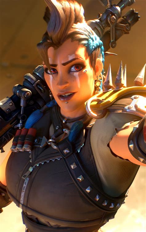 840x1336 Junker Queen Hd Overwatch 2 840x1336 Resolution Wallpaper Hd