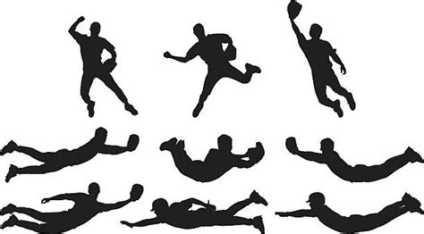 Baseball Player Sliding Silhouettes Stock Photos Pictures And Royalty