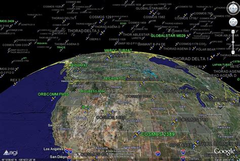 Freely explore space through a satellite's silicon eyes. Real-Time Satellite Visualization In Google Earth