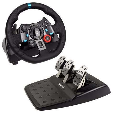 I am in the market for a new sim racing wheel, and found this on a norwegian yesterday's massive devastating explosion led to the fusion of my previously owned logitech steering wheel collection (right hand side of the. LOGITECH Driving Force G29 Steering Wheel Pedals ...
