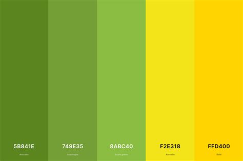 35 Best Green Color Palettes With Names And Hex Codes 2023