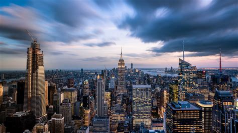 Building City Manhattan New York Skyscraper Usa Hd Travel Wallpapers