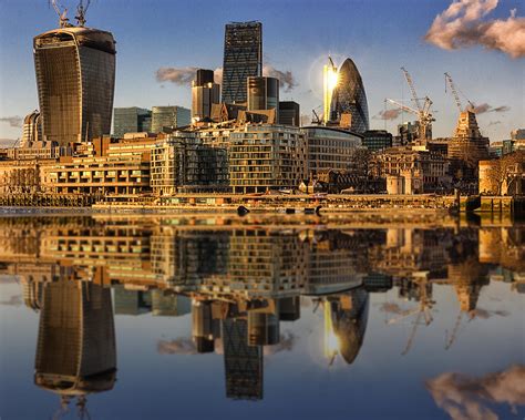 London City Skyline Photograph By Ian Hufton