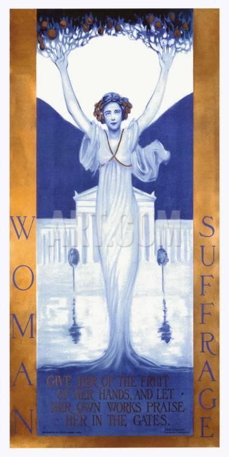 Woman Suffrage Giclee Print By Evelyn Rumsey Cary At Poster