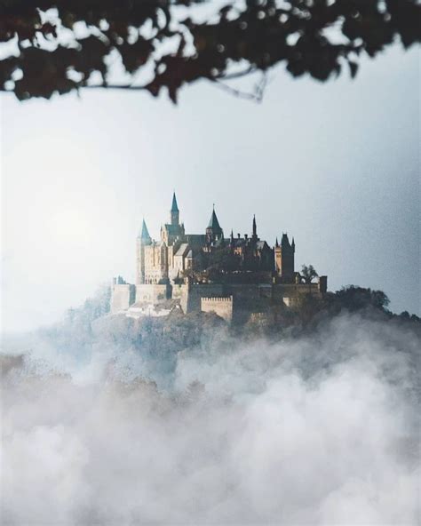 A Whimsical Romance ♛ — Burg Hohenzollern In The Fog Germany Rico