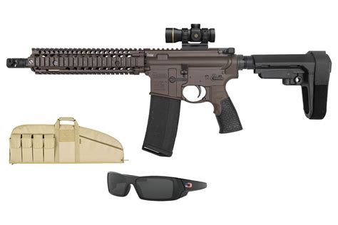 Daniel Defense Mk18 Mil Spec 556mm Ar Pistol Tactical Package With Red