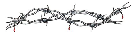 Barbed Wire Tattoo Drawing Insyaf