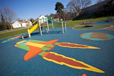 Wet Pour Surfacing For Colourful Playground Design London South East