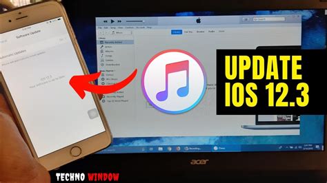 How To Update Iphone Ios Via Itunes Ios 123 Youtube