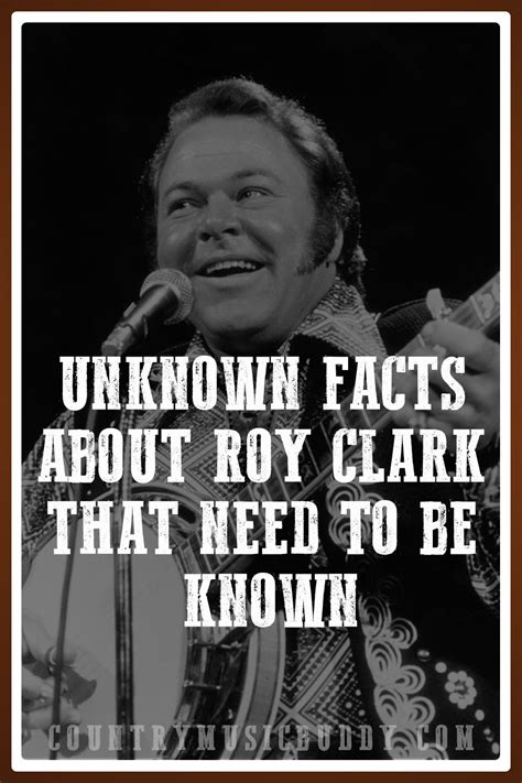 Unknown Facts About Roy Clark That Need To Be Known Roy Clark Clark