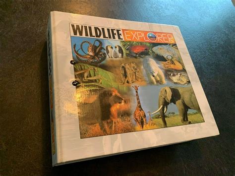 Wildlife Explorer Rare Binder Full Of Cards Mammals Birds Reptiles