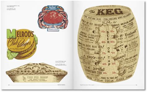 Taschen Books Menu Design In America 18501985