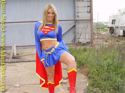 Jenn Steele In Hot Steele 1 A 40 Image Supergirl Cosplay Photoshoot