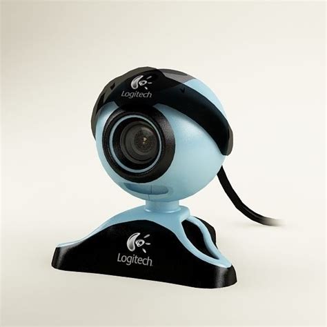 Webcam Logitech 3d Model Cgtrader
