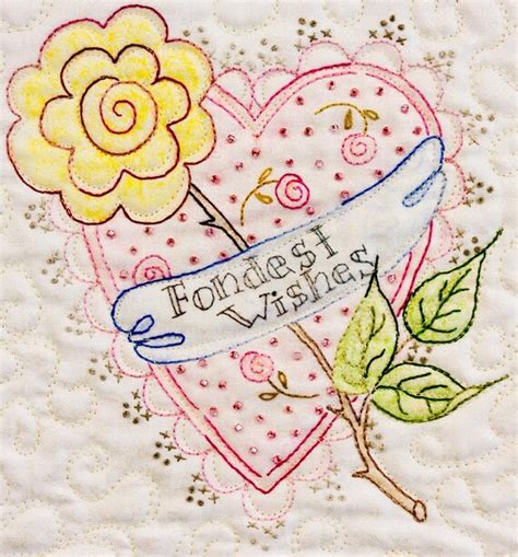 Crabapple Hill Quilt Pattern Hand Embroidery 260 Fondest