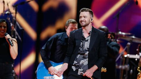 Justin Timberlake Performs Can T Stop The Feeling At Eurovision 2016 Hollywood Reporter