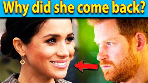 Shocker Meghan Markle Is Coming Back To The UK But Why And What Does This Mean For Harry