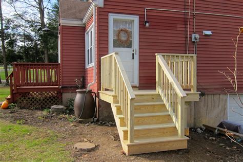 Pressure Treated Decks And Stairs Coventry Ct Deck Builder