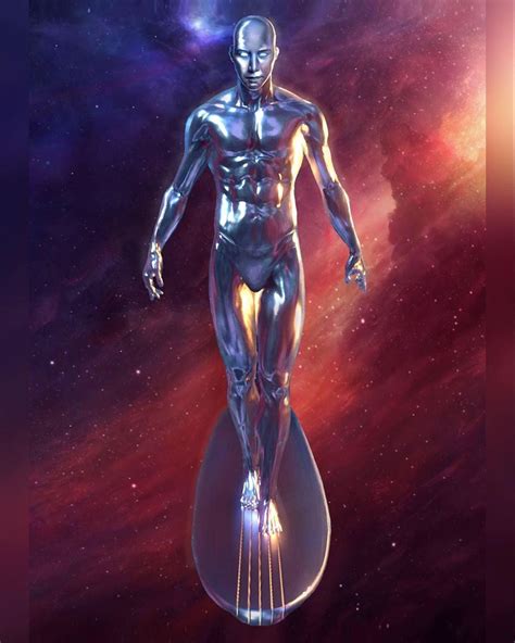 Keanu Reeves As Silver Surfer Fan Art By Hjx Art Marvelstudios