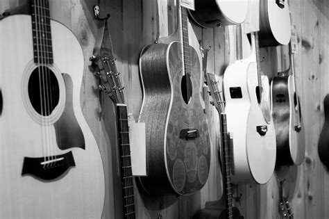 Csf series guitars combine the portability of a travel guitar with the focused tone and easy playability of a parlor guitar, while producing a surprisingly full and resonant sound. Gray Scale Photo of Acoustic Guitars · Free Stock Photo